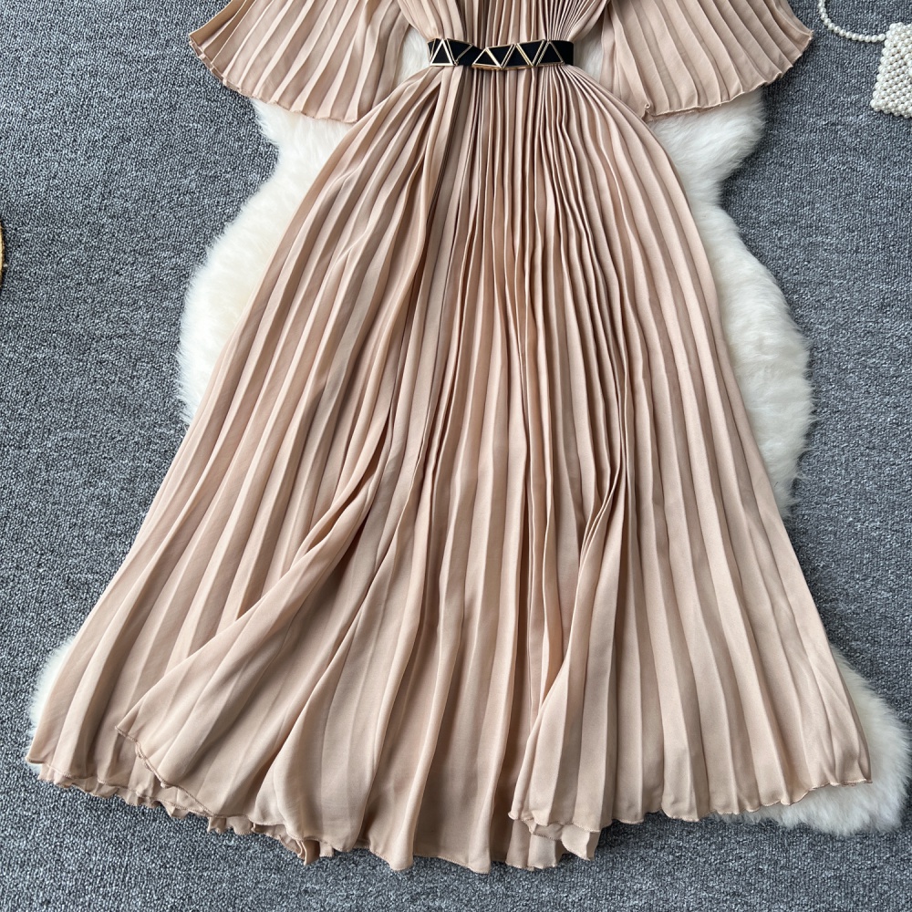 European style temperament long dress summer dress