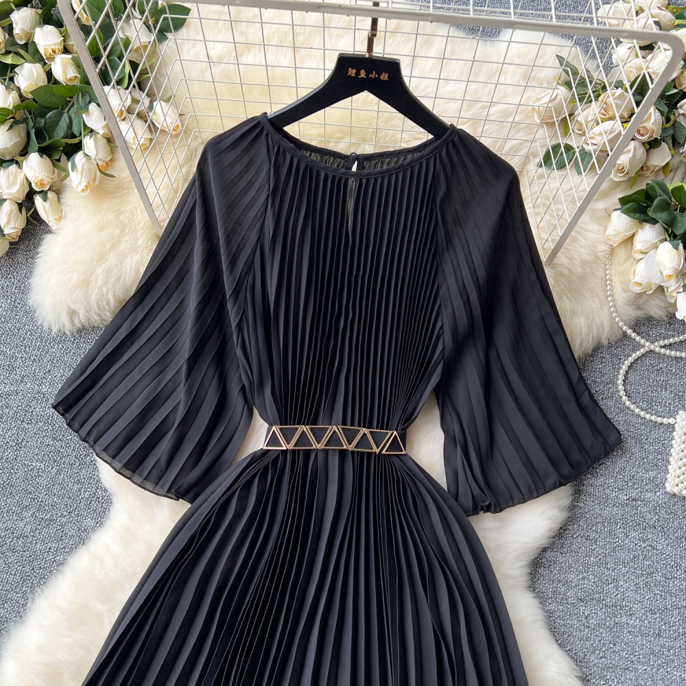 European style temperament long dress summer dress