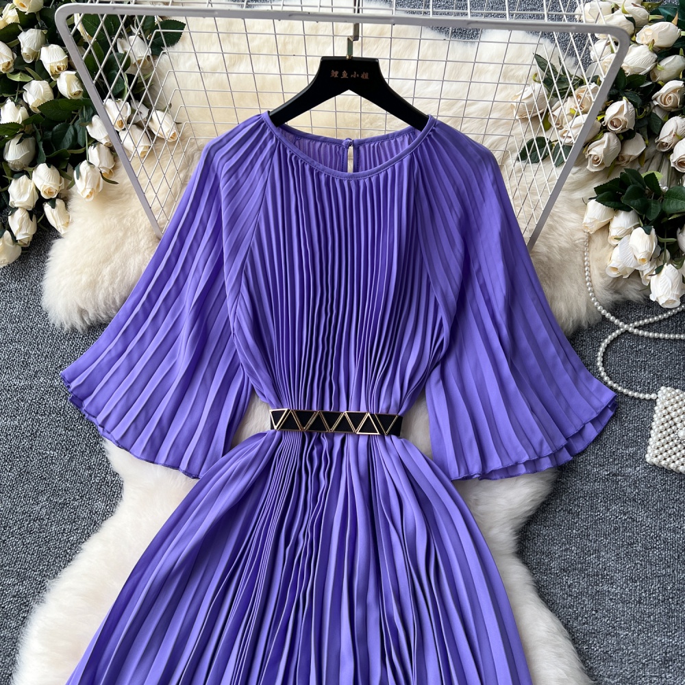 European style temperament long dress summer dress