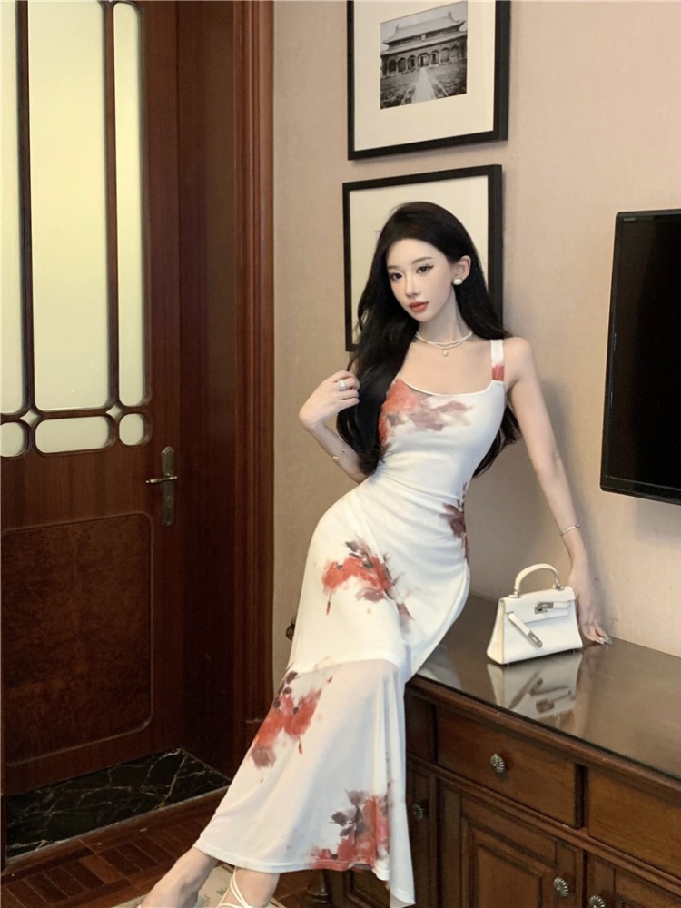 Spicegirl sexy dress Chinese style strap dress