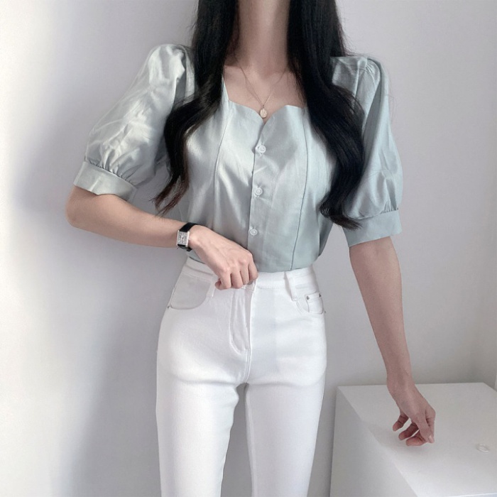 Short sleeve niche shirt Korean style fashion tops