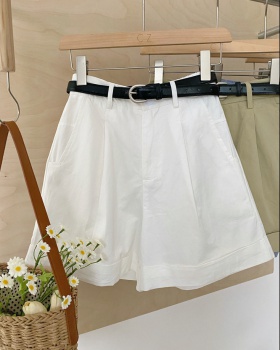 Summer Casual Korean style pants slim cotton pure shorts