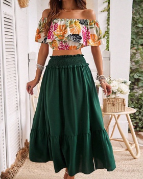 European style elegant skirt a set for women