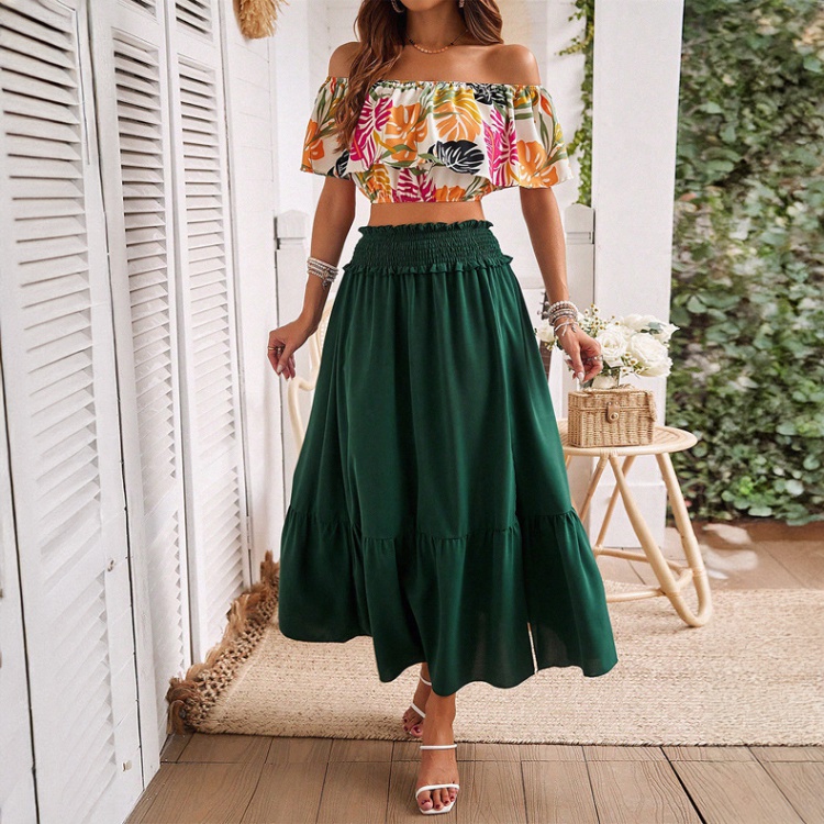 European style elegant skirt a set for women