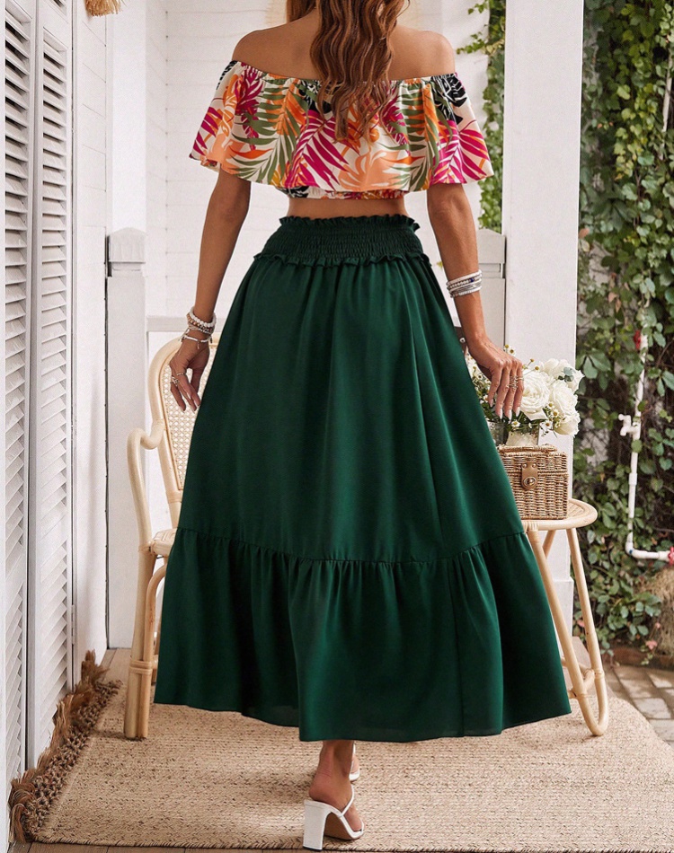 European style elegant skirt a set for women