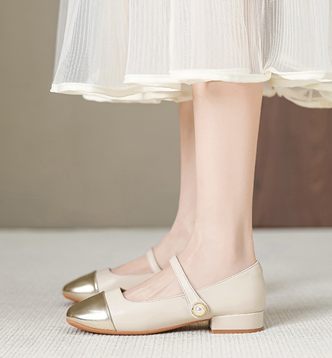 France style soft soles chanelstyle spring and summer shoes