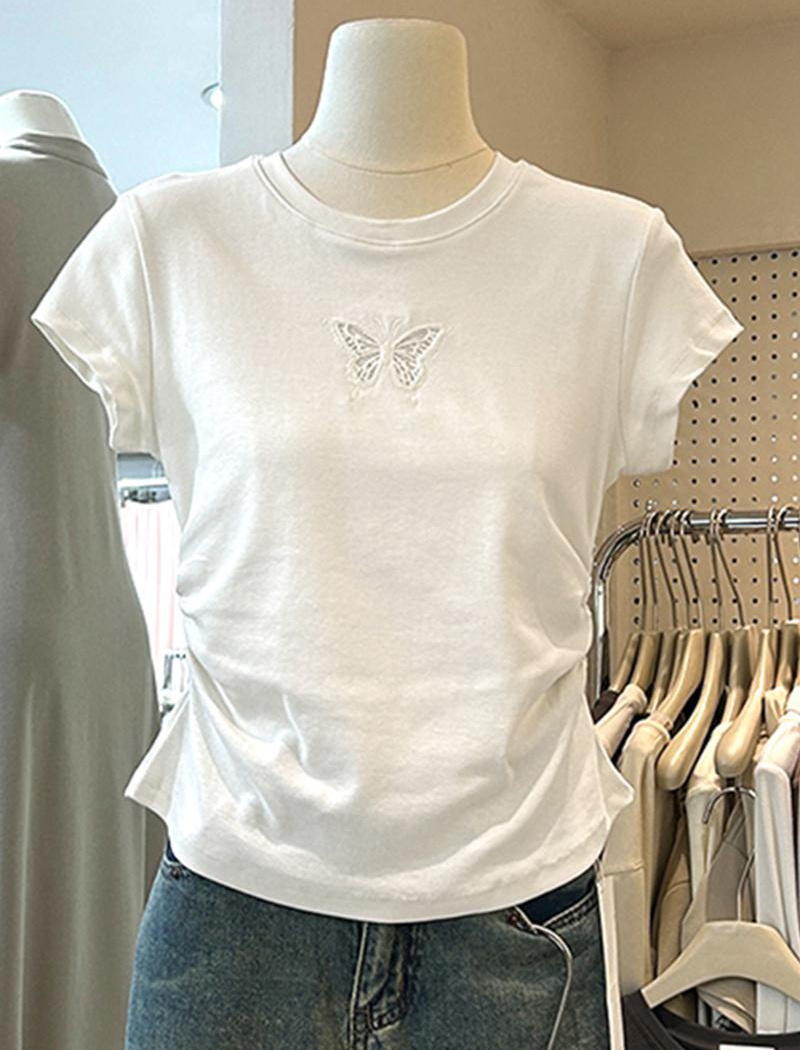 Short short sleeve tops enticement summer T-shirt for women