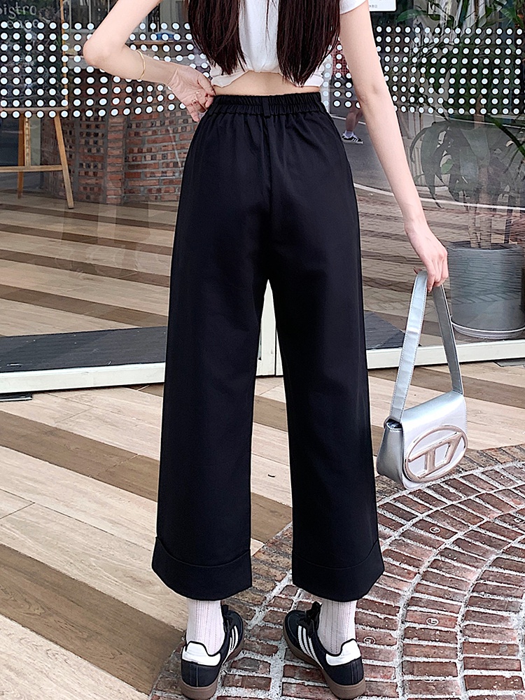 Small fellow trousers summer wide leg pants for women