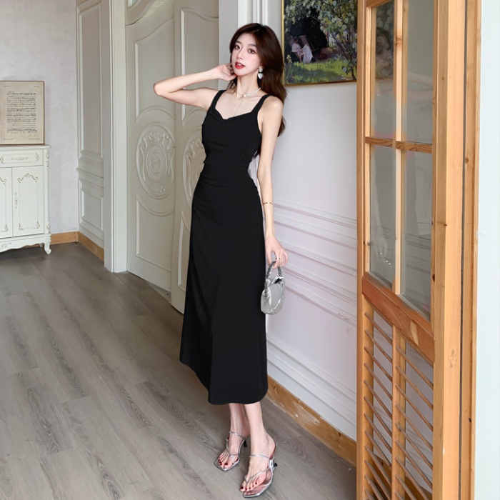 Enticement summer dress fold long dress for women