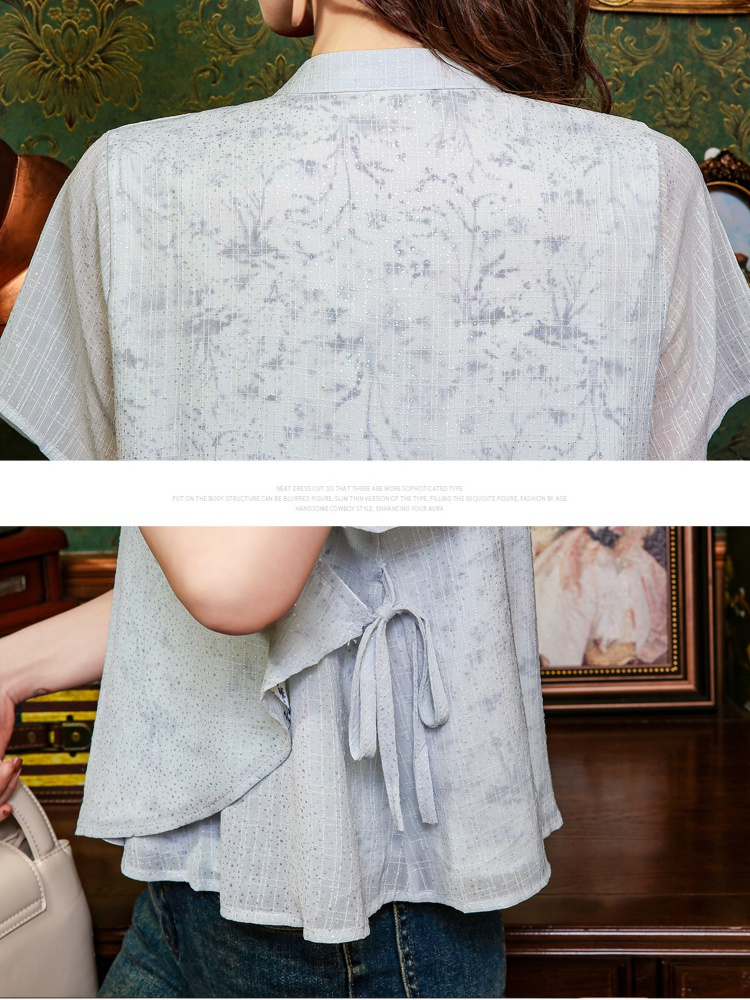 Retro Han clothing tops Chinese style shirt