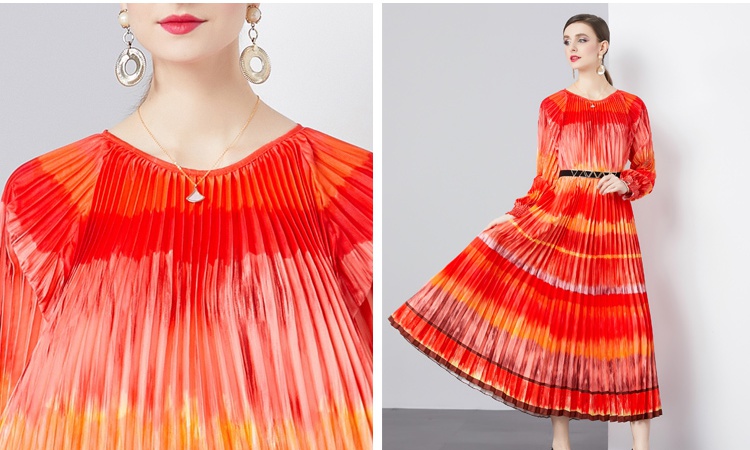 Pleated Pleats Please big skirt organ dress