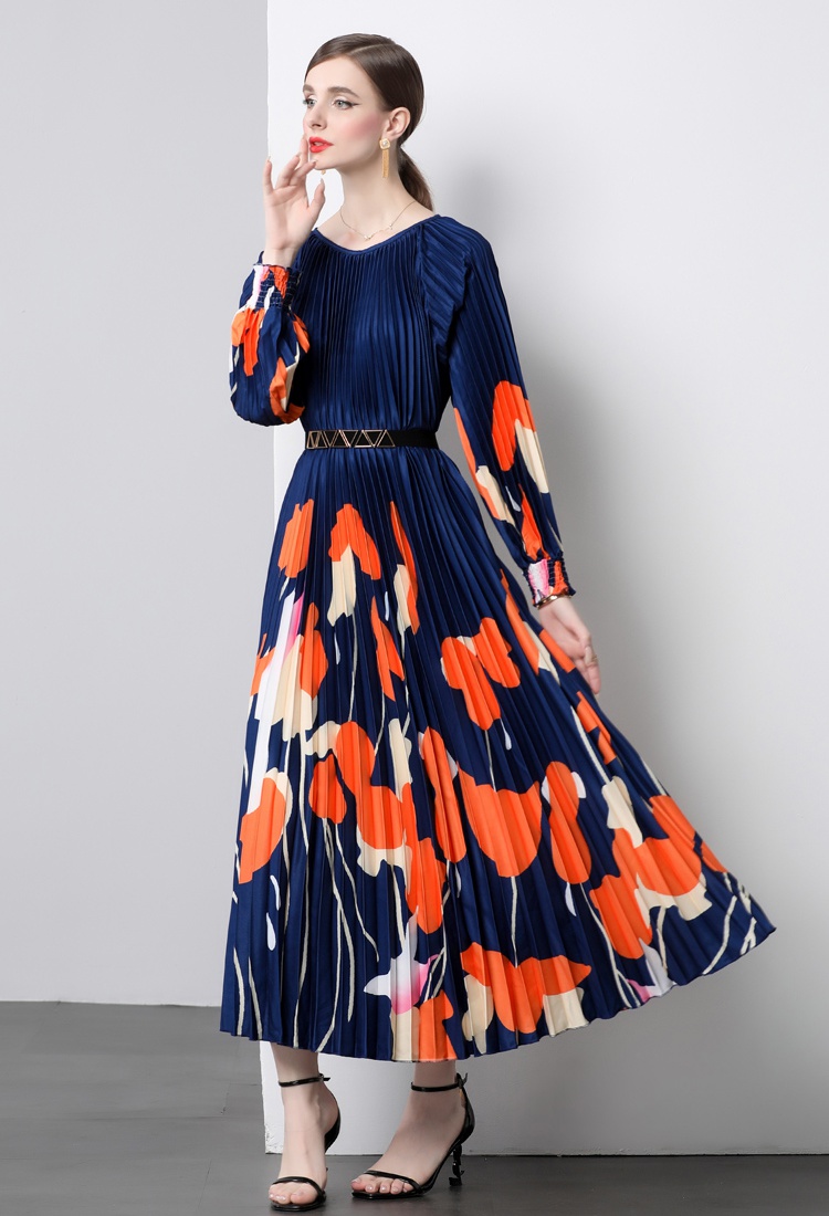 Pleats Please organ pleated big skirt dress