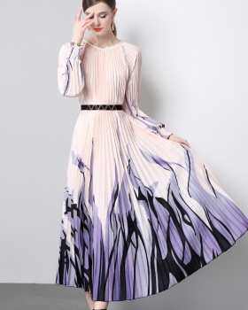 Pleats Please organ big skirt pleated dress