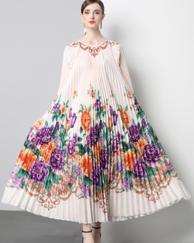 Organ Pleats Please pleated big skirt dress