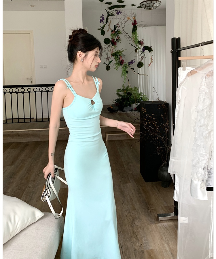 Mermaid package hip strap dress temperament dress