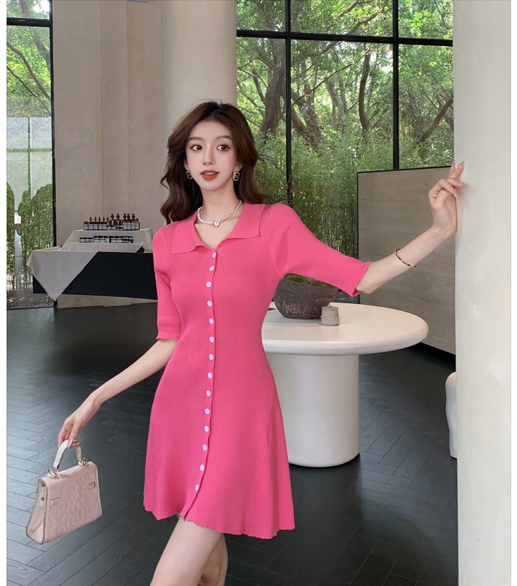 France style light small fellow Casual summer dress