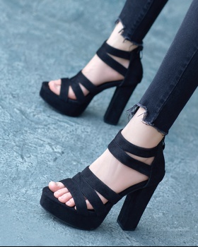Rome summer platform high-heeled sandals for women