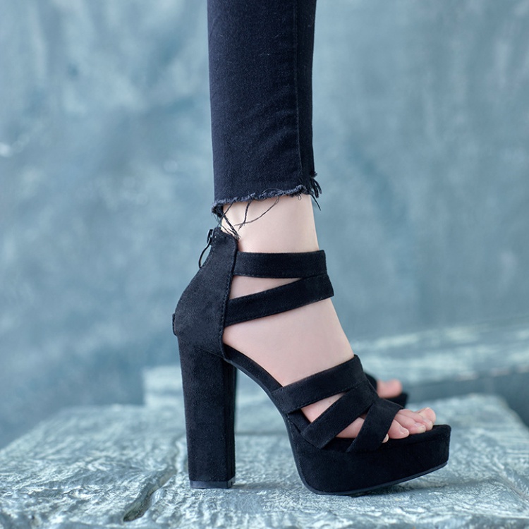 Rome summer platform high-heeled sandals for women