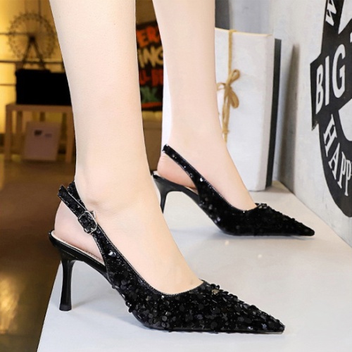 Banquet high-heeled shoes hollow shoes for women