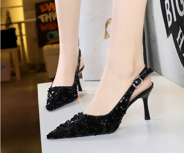 Banquet high-heeled shoes hollow shoes for women