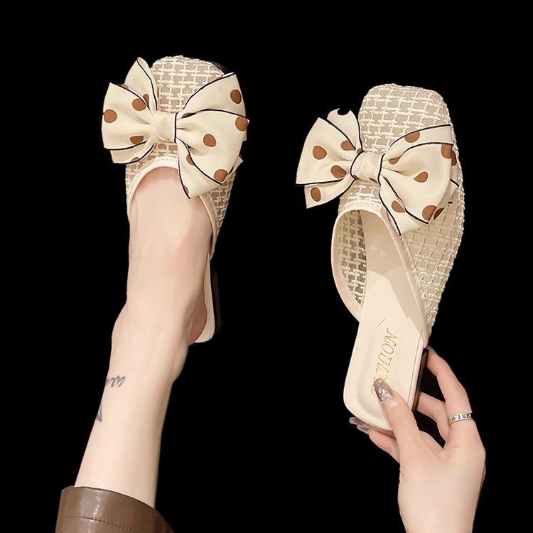 Wears outside slippers summer lazy shoes for women