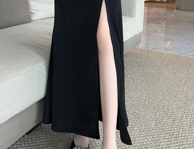 Long package hip evening dress night show dress for women