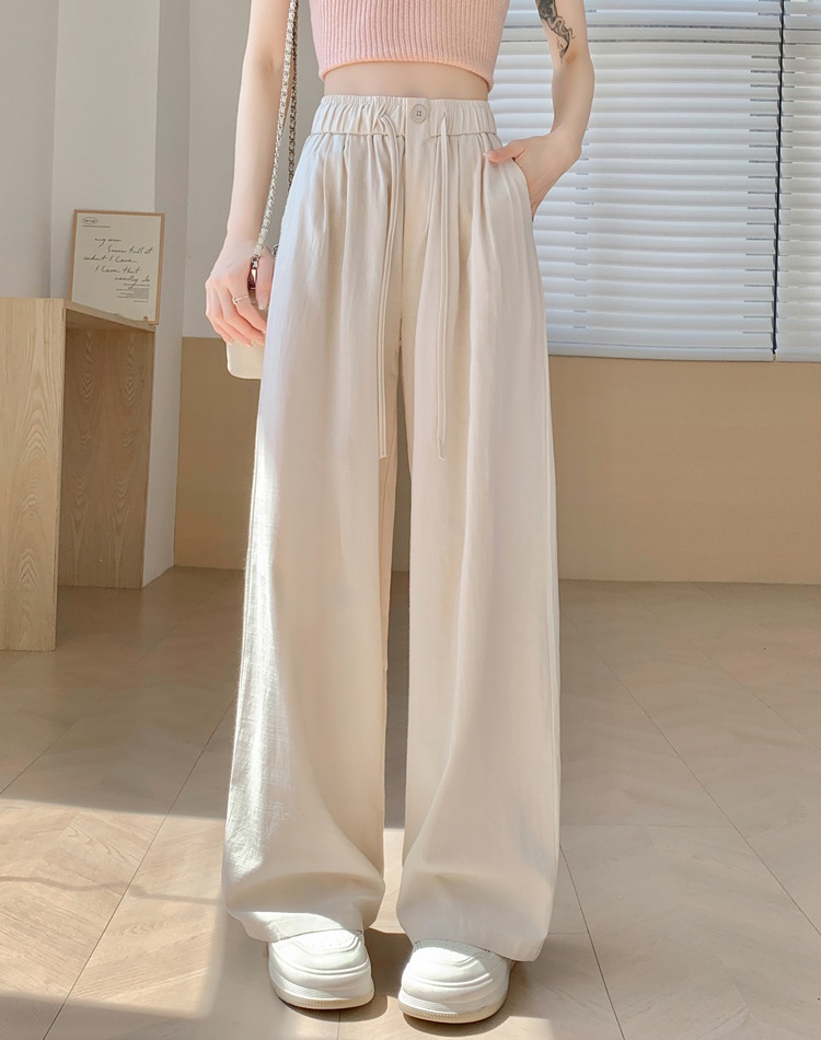 Small fellow casual pants wide leg pants for women