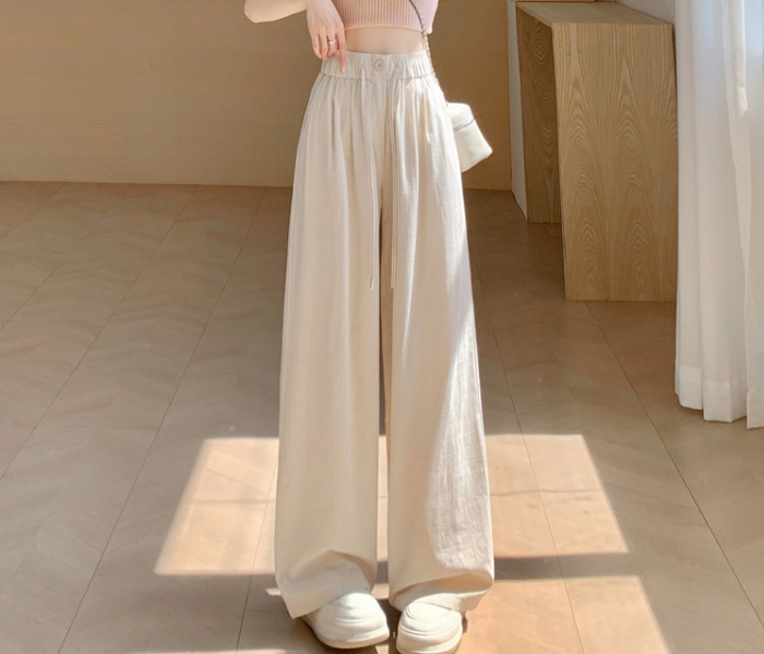 Small fellow casual pants wide leg pants for women