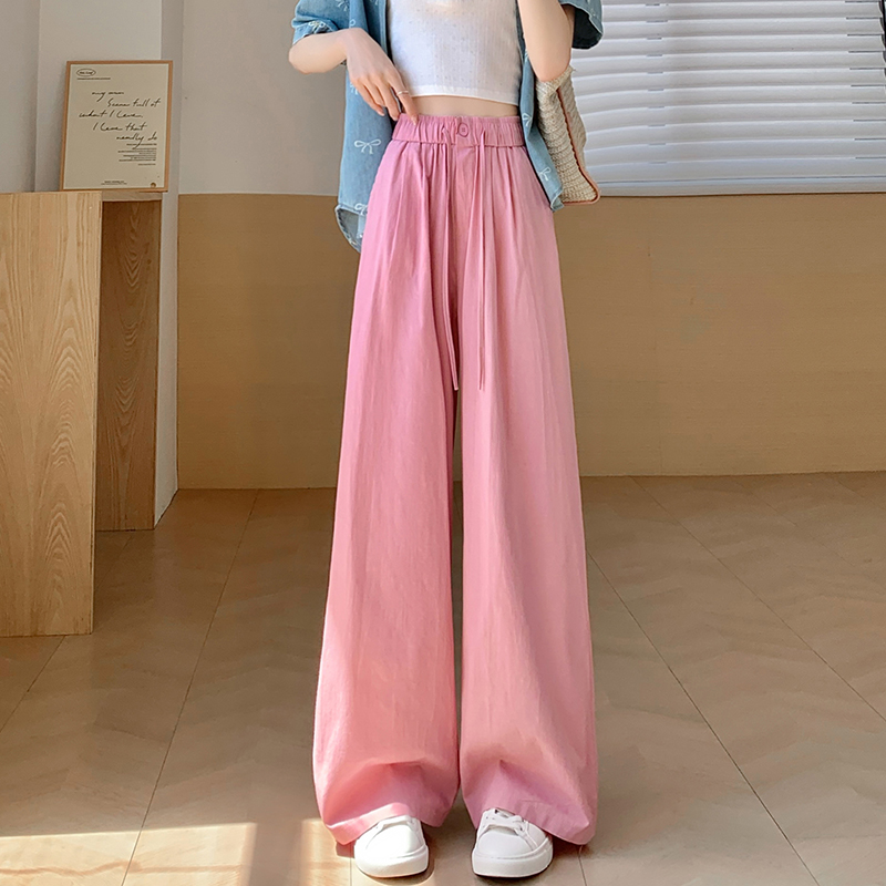 Small fellow casual pants wide leg pants for women