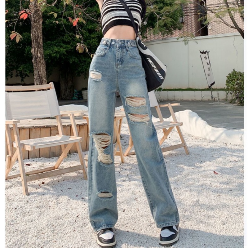 Summer tops denim jeans