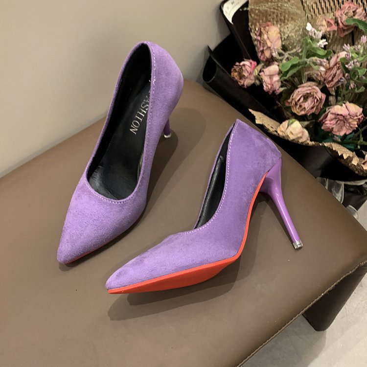 Temperament high-heeled shoes France style shoes for women