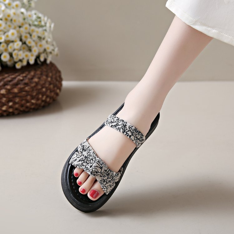 France style sandals thick crust slippers for women