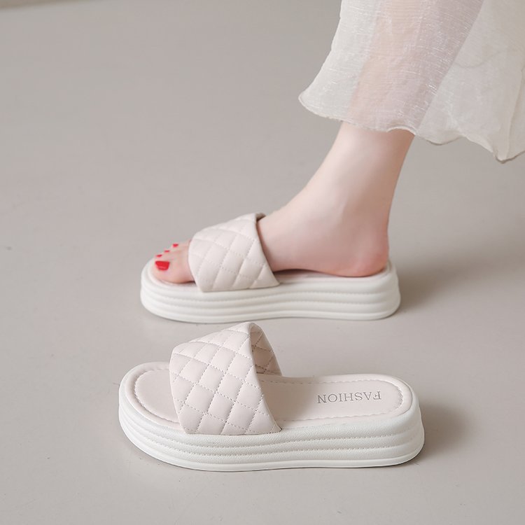 Wears outside France style slippers summer shoes for women