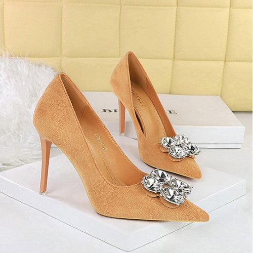 Broadcloth Korean style shoes banquet high-heeled shoes