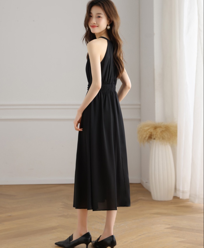 Spring small fellow temperament long dress for women