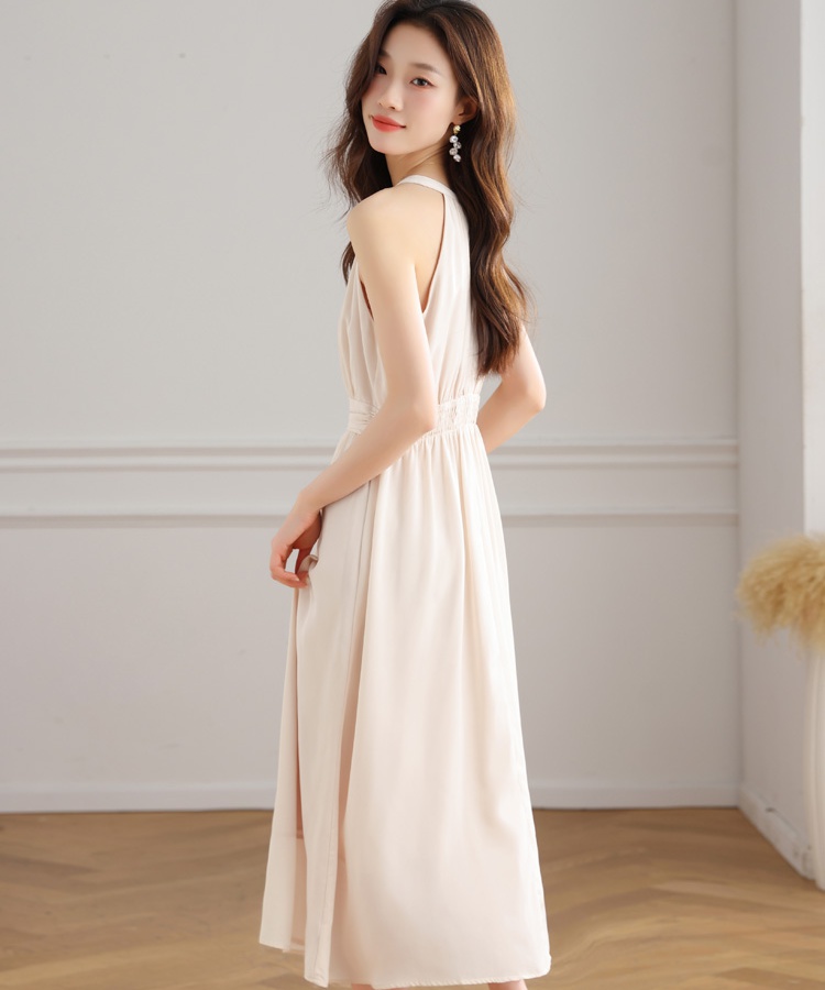 Spring small fellow temperament long dress for women