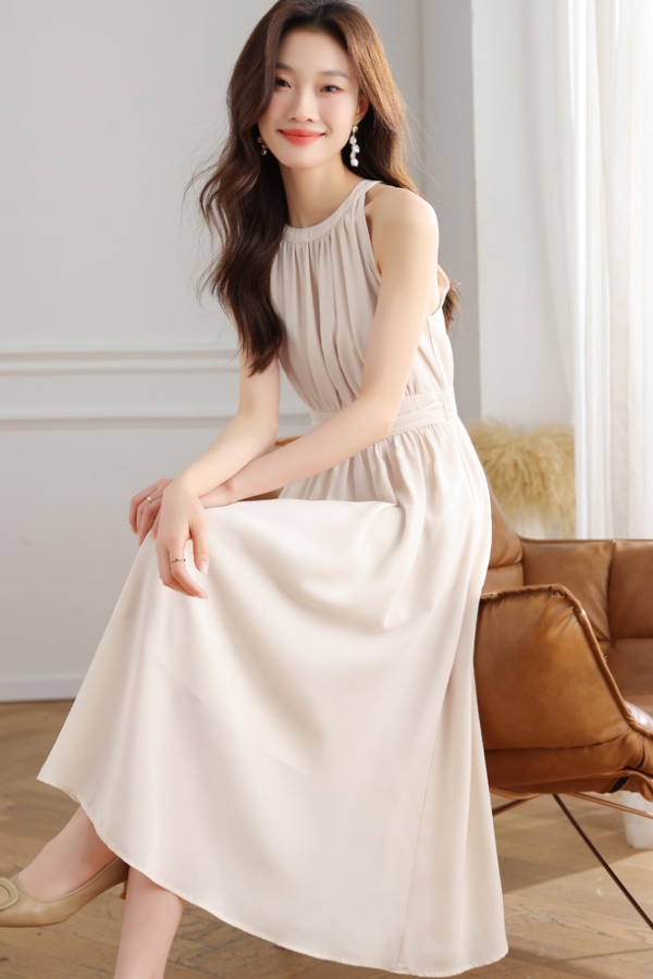 Spring small fellow temperament long dress for women