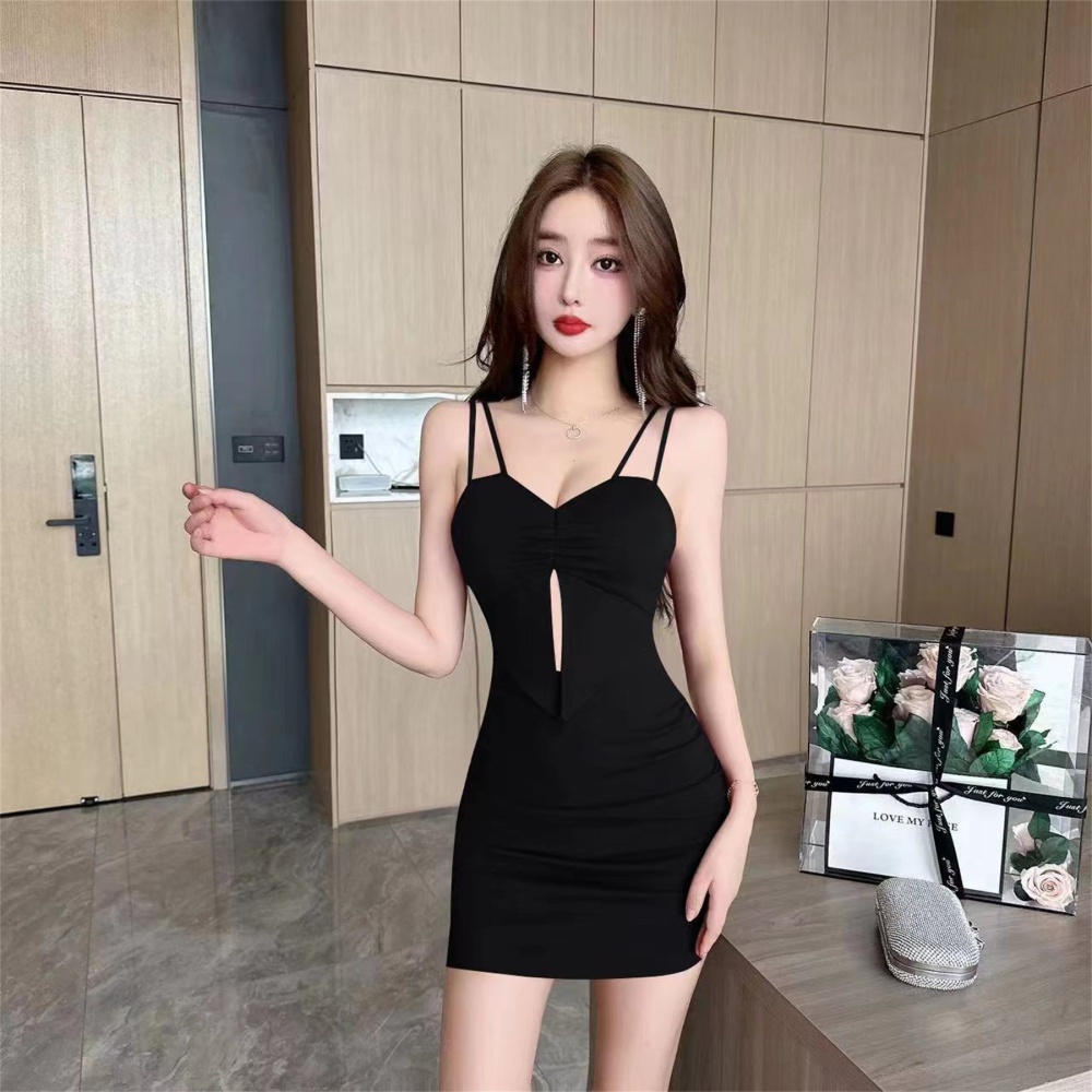 Bar sling T-back sexy low-cut dress for women