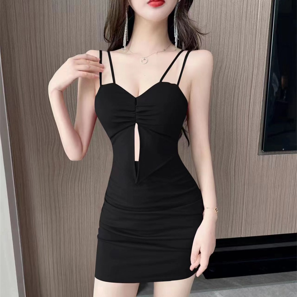 Bar sling T-back sexy low-cut dress for women