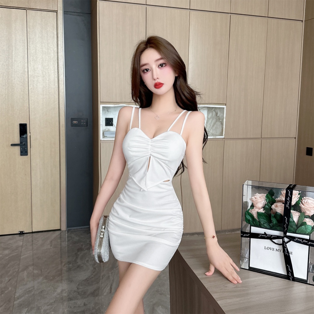 Bar sling T-back sexy low-cut dress for women