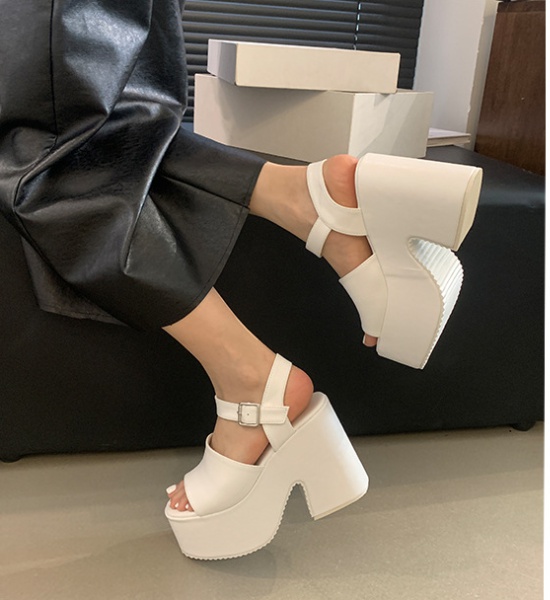 Trifle high-heeled thick sandals for women