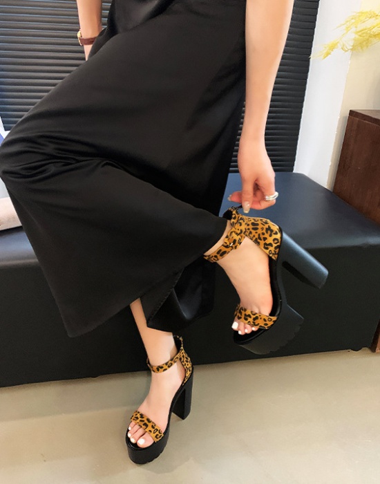 Banquet high-heeled shoes wears outside sandals for women