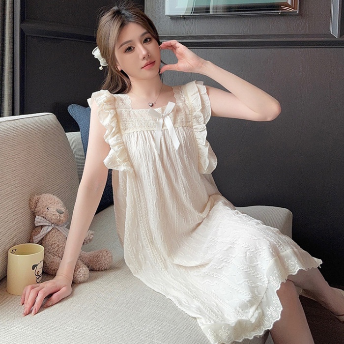 Summer maiden night dress homewear lovely vest for women