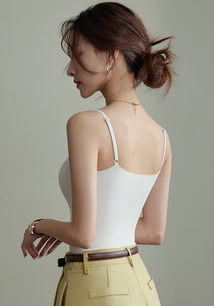 Sling wrapped chest fixed tops integrated summer vest