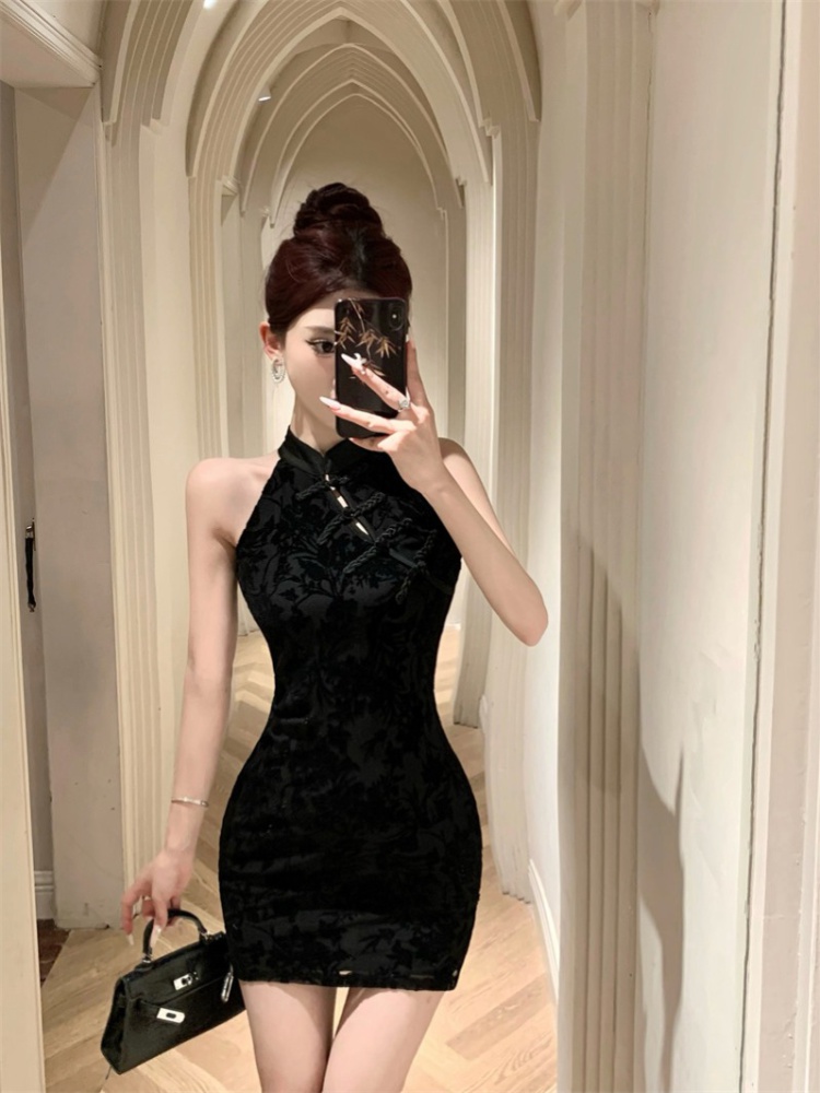 Sexy summer dress retro slim cheongsam