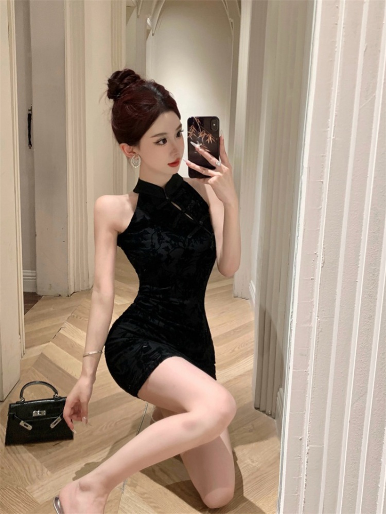 Sexy summer dress retro slim cheongsam