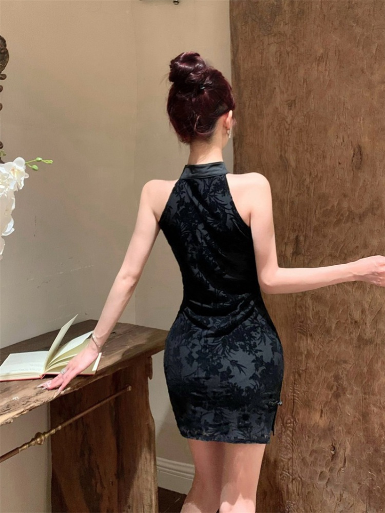 Sexy summer dress retro slim cheongsam