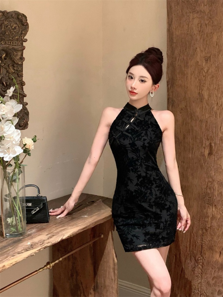 Sexy summer dress retro slim cheongsam