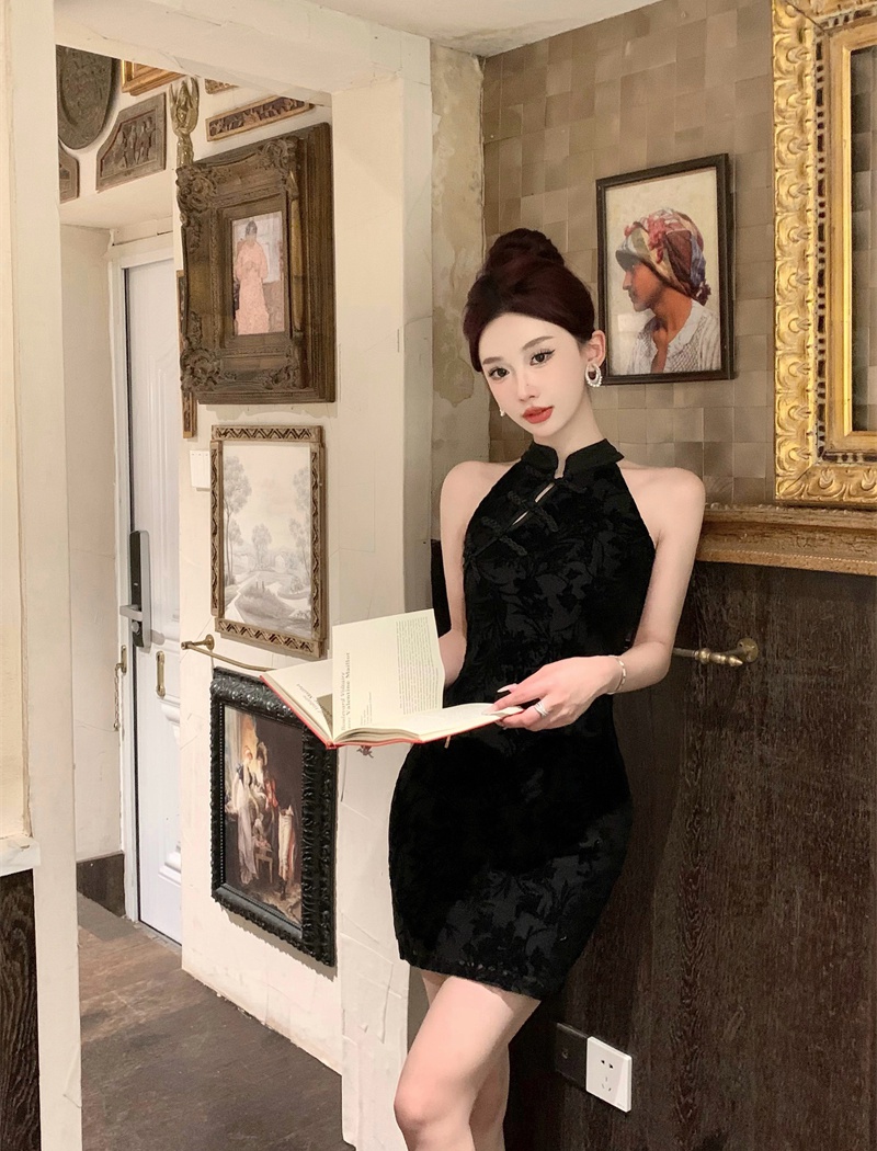 Sexy summer dress retro slim cheongsam