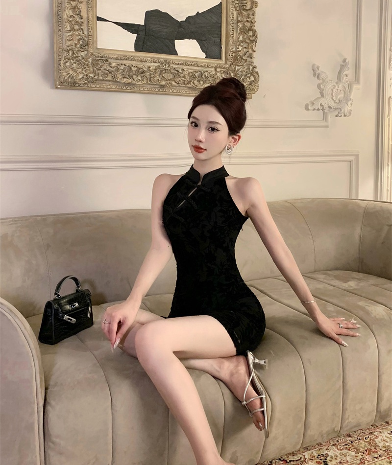 Sexy summer dress retro slim cheongsam